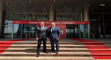 Bandırma Belediye Başkanı Mirza’dan CHP Genel Merkezi’ne ziyaret