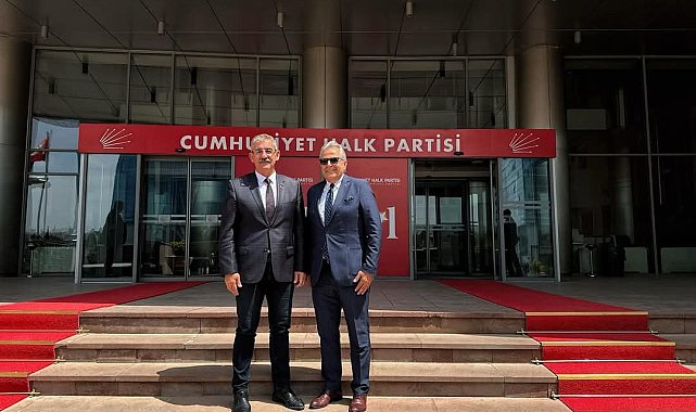 Bandırma Belediye Başkanı Mirza’dan CHP Genel Merkezi’ne ziyaret