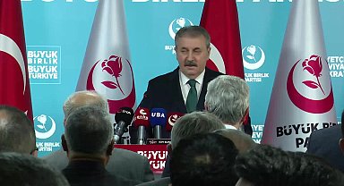 BBP Lideri Mustafa Destici: