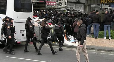 Beşiktaş'ta plastik kelepçeyle 1 Mayıs gözaltısı