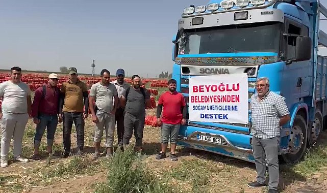 Beyoğlu Belediyesi’nden Hataylı çiftçilere destek