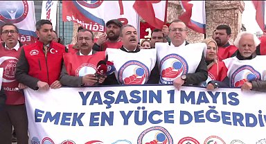 Birleşik Kamu-İş Konfederasyonu, Taksim Meydanı’nda... Genel Başkan Yıldırım: 