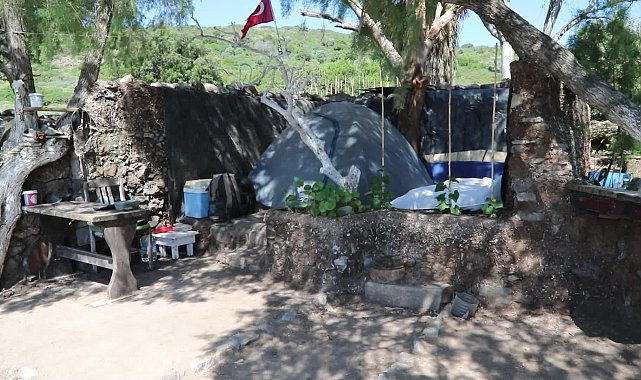 Bodrum Adaboğazı’ndaki kaçak yapılar yıkıldı