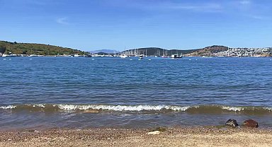 Bodrum Belediyesi, deniz dibi temizliği etkinliğinin bu yılki ikinci ayağını Gümbet’te gerçekleştirdi