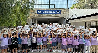 Bodrum’da minik okurlar yazarlarla buluştu