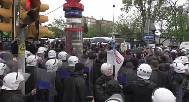 Boğaziçi Üniversitesi öğrencileri “Finans Zirvesi”ni protesto etti