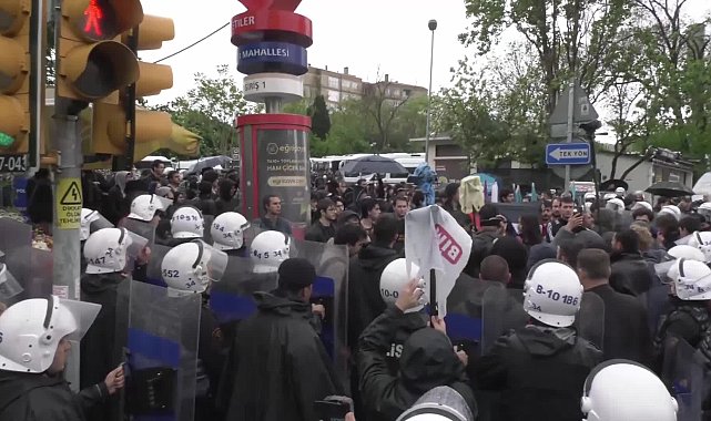 Boğaziçi Üniversitesi öğrencileri “Finans Zirvesi”ni protesto etti
