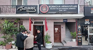 Bornova Belediye Başkanı Eşki ve CHP'li Yücel'den Bornova Arnavutları Derneği'ne ziyaret