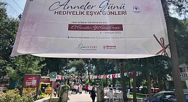 Bornovalı kadınların El Sanatları Sergisi Büyükpark’ta açıldı