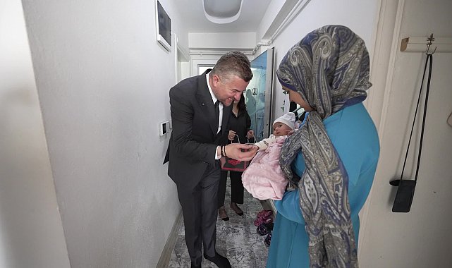 Buca Belediyesi'den 0-6 ay arası bebekler için “Merhaba Bebek” paketi kampanyası