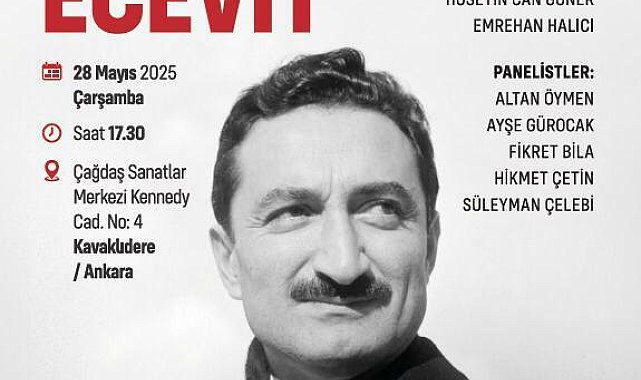 Bülent Ecevit, doğumun 100'üncü yılında Çankaya'da anılacak
