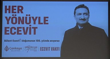 Bülent Ecevit doğumunun 100. yılında Çankaya'da anıldı... Hüseyin Can Güner: Pek çok yönüyle Türkiye'de derin izler bırakmış bir liderdi Ecevit