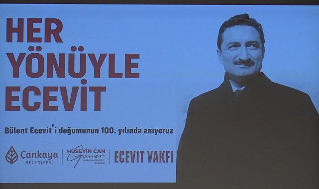 Bülent Ecevit doğumunun 100. yılında Çankaya'da anıldı... Hüseyin Can Güner: Pek çok yönüyle Türkiye'de derin izler bırakmış bir liderdi Ecevit