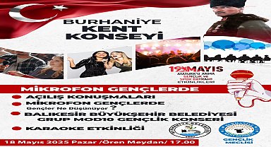 Burhaniye Belediyesi'nden 19 Mayıs'ta