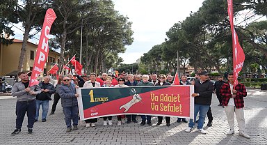 Burhaniye’de 1 Mayıs Emek ve Dayanışma Günü, Cumhuriyet Meydanı’nda kutlandı