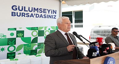 Bursa Büyükşehir Belediyesi’nden Dünya Çiftçiler Günü'nde üreticiye destek