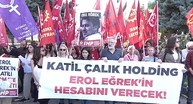 Çalık Holding Ankara Temsilciliği önünde 