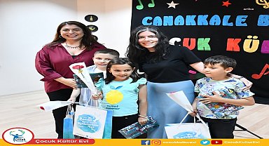 Çanakkale Belediyesi Çocuk Kültür Evi'nde “Yılın Kitap Kurtları” seçildi