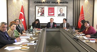 CHP'de İklim Kanunu Toplantısı... Gökan Zeybek: