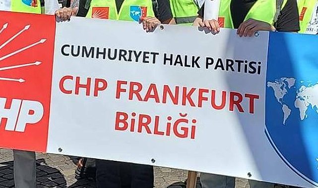 CHP Frankfurt Birliği’nden AK Partili Miroğlu'na tepki: “Lozan'a saldırmak, bu milletin bağımsızlık onuruna saldırmaktır