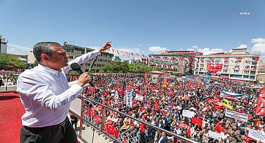 CHP Genel Başkanı Özel'den Van mitingi paylaşımı: