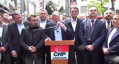 CHP Giresun İl Başkanı Şenyürek: