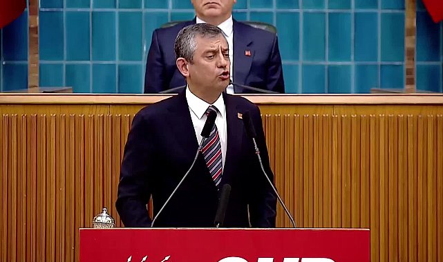 CHP grup toplantısı... Özgür Özel: