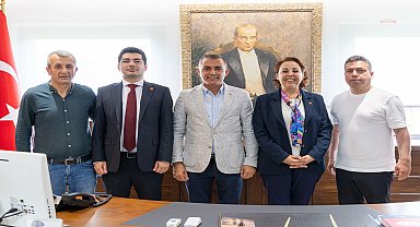 CHP heyetinden Manavgat Belediye Başkanı Kara’ya ziyaret