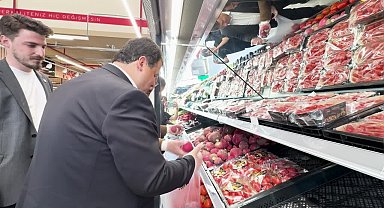 CHP’li Öztürk TÜİK’in açıkladığı enflasyon verilerini market raflarında test etti: