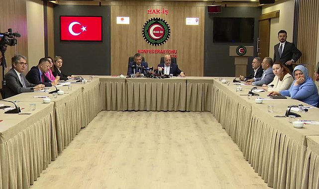 CHP Lideri Özgür Özel’in HAK-İŞ ziyareti… Özgür Özel: