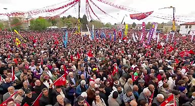 CHP'nin “Millet İradesine Sahip Çıkıyor” mitingi... Özgür Özel: