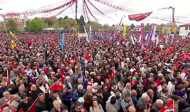 CHP'nin “Millet İradesine Sahip Çıkıyor” mitingi... Özgür Özel: