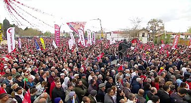 CHP'nin “Millet İradesine Sahip Çıkıyor” mitingi... Özgür Özel: 