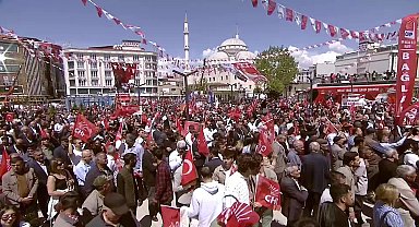 CHP'nin “Millet İradesine Sahip Çıkıyor” mitingi... Özgür Özel: