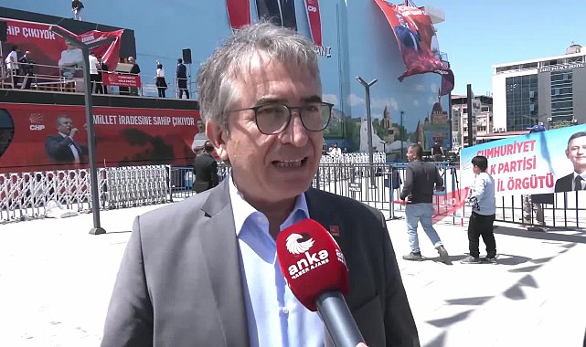 CHP'nin “Millet İradesine Sahip Çıkıyor” mitingi... Yalçın Karatepe: ''Vatandaşın teveccüh gösterip bizi iktidar yapacağına inanıyoruz''