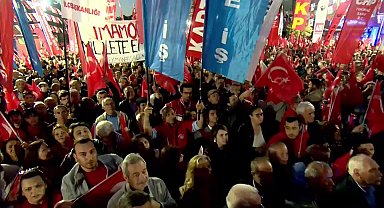 CHP'nin Silivri Mitinginde Can Atalay'ın mesajı okundu: Bir yandan demokrasiyi, hukuku yok edip yurttaşa baskı yaparken bir yandan da 'barış' dersen kimse inanmaz