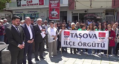 CHP Taşova İlçe Örgütü'nden Özgür Özel'e yönelik fiziksel saldırıya tepki: