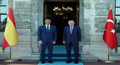 Cumhurbaşkanı Erdoğan, İspanya Başbakanı Sanchez ile bir araya geldi