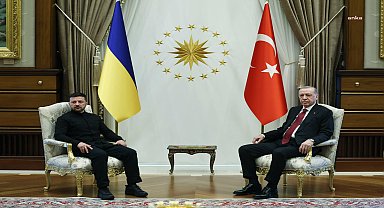 Cumhurbaşkanı Erdoğan ve Zelenski Ankara’da bir araya geldi