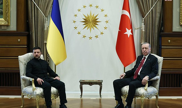 Cumhurbaşkanı Erdoğan ve Zelenski Ankara’da bir araya geldi
