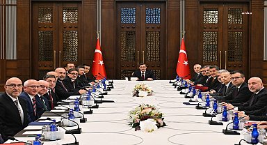 Cumhurbaşkanlığı Külliyesi'nde metal sektörüne ilişkin istişare toplantısı gerçekleştirildi