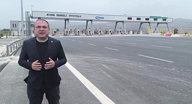 Cumhuriyet Halk Partisi Aydın Milletvekili Karakoz: “Aydın- Denizli Otoyolu yandaşın nasıl zengin edildiğinin sembolüdür