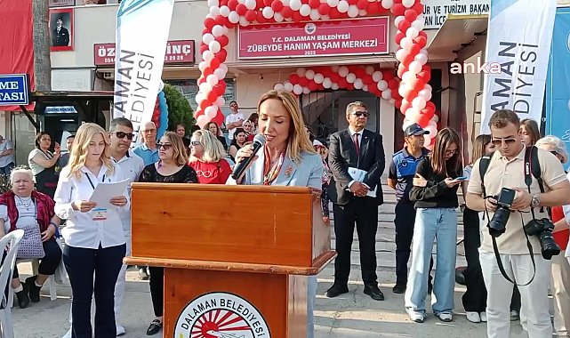 Dalaman’da yenilenen Zübeyde Hanım Yaşam Merkezi açıldı