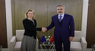 Dışişleri Bakanı Fidan, Avrupa Komisyonu Başkan Yardımcısı Kallas ile görüştü