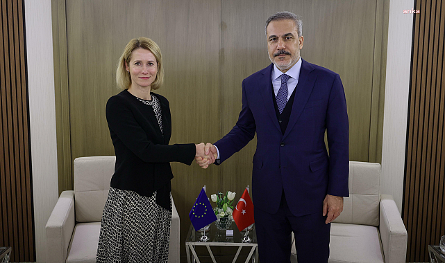 Dışişleri Bakanı Fidan, Avrupa Komisyonu Başkan Yardımcısı Kallas ile görüştü