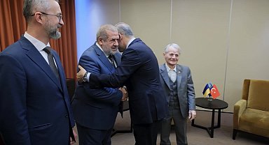 Dışişleri Bakanı Fidan, Kırım Tatarlarının milli lideri ve Kırım Tatar Milli Meclisi heyetini kabul etti