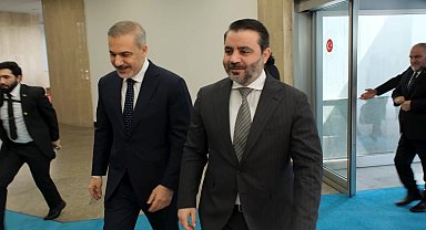 Dışişleri Bakanı Fidan, Suriye Dışişleri Bakanı Şeybani ile görüştü