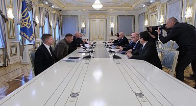Dışişleri Bakanı Fidan, Ukrayna Devlet Başkanı Zelenski tarafından kabul edildi