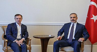 Dışişleri Bakanı Hakan Fidan, Moskova'da Rusya Devlet Başkanı Danışmanı Vladimir Medinski ile görüştü