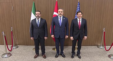 Dışişleri Bakanı Hakan Fidan, Türkiye-ABD-Suriye üçlü görüşmesine katıldı